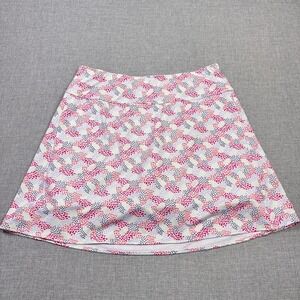 Zero Restriction Golf Skort Womens Medium Multicolor Pull On Lined Elastic Waist